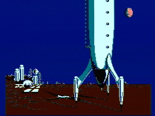 Dash Galaxy in the Alien Asylum screenshot 4 for NES